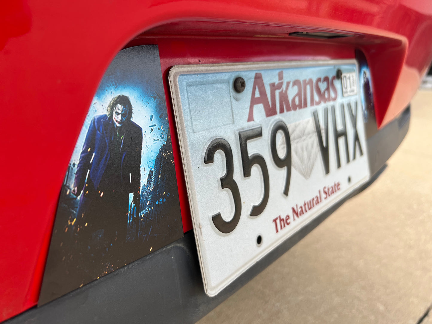 Custom License Plate Surrounds