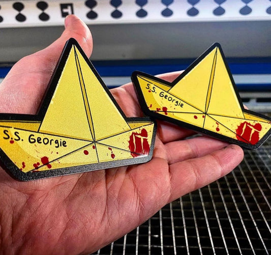 S.S. Georgie Badges (2 included)