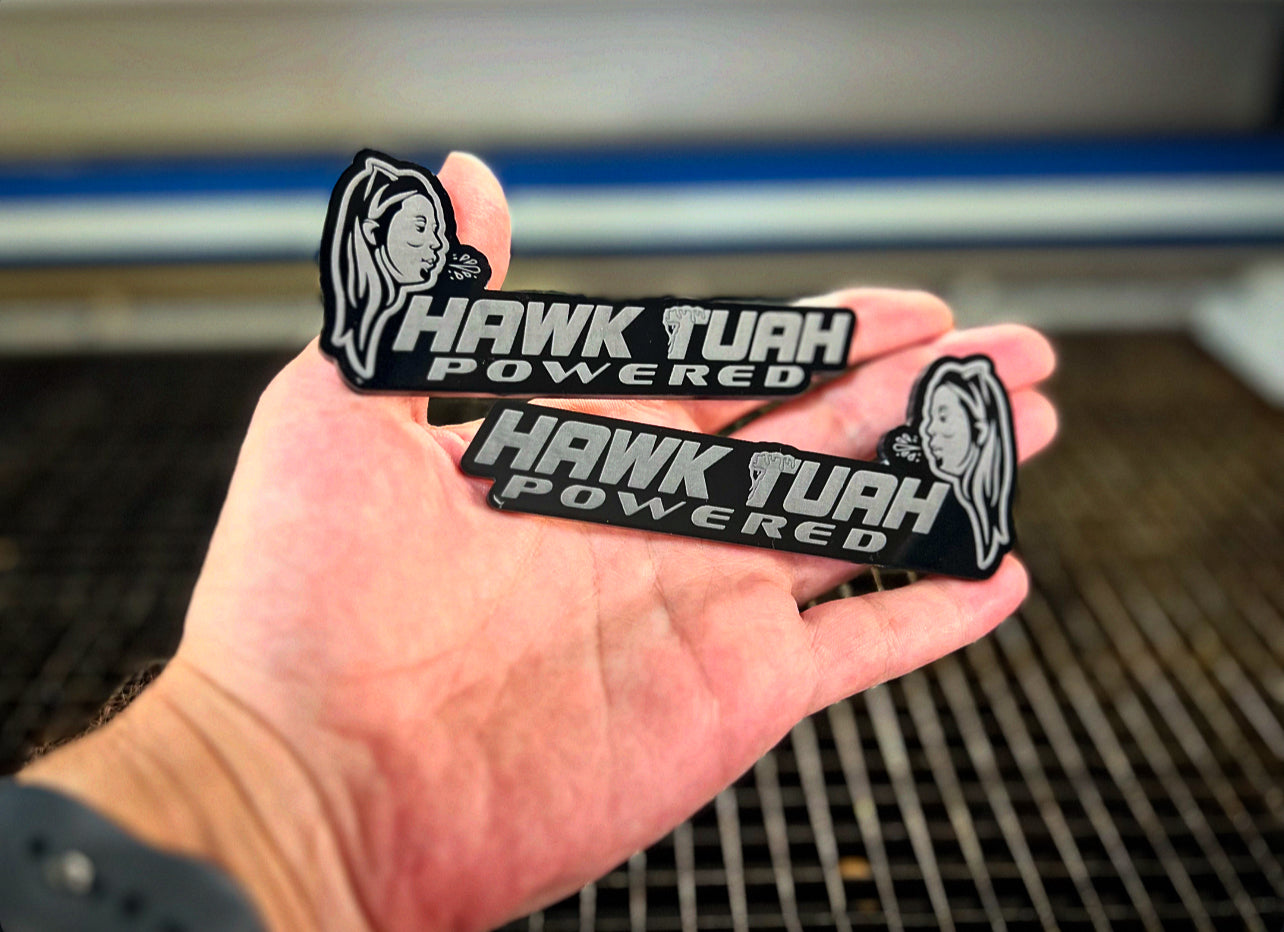 Hawk Tuah Powered Badges (2 included) 🚨 LIMITED REMAIN!!!