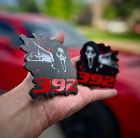 NEW Bloody 392 Ghost Face Badges