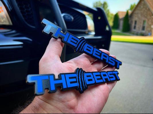 The Beast Badges (2 Badges)