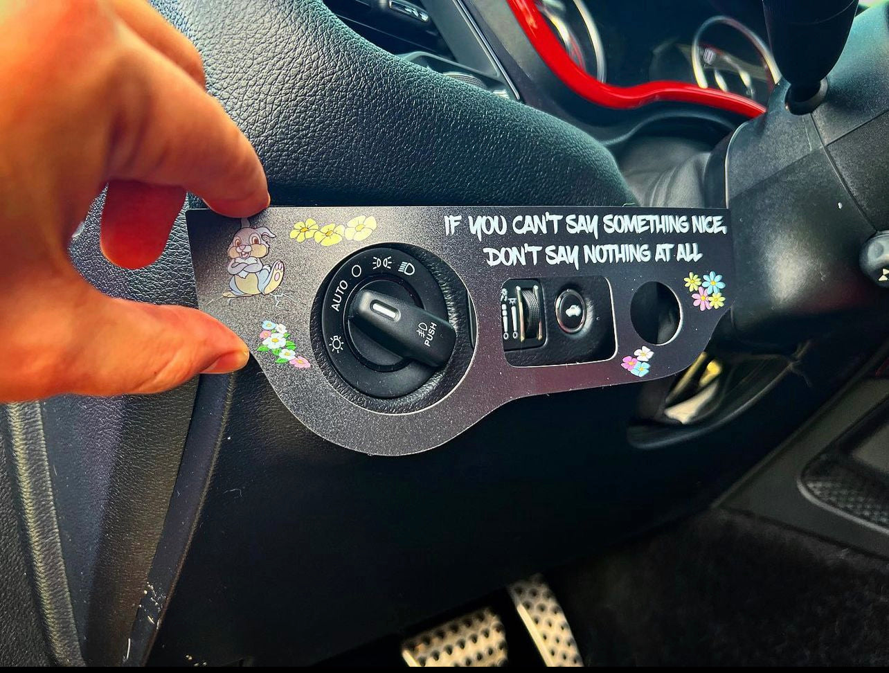 Custom Headlight Switch Cover