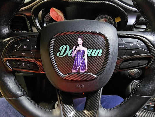 Custom Steering Wheel Insert (ANY DESIGN)