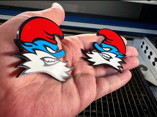 Evil Papa Smurf Badges (2 Badges) 50% OFF