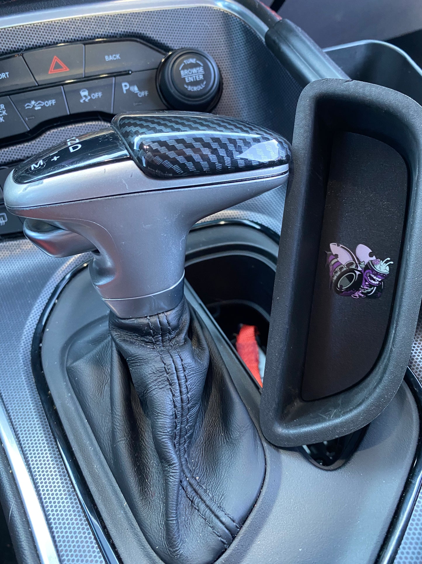 Custom Challenger Change Holder