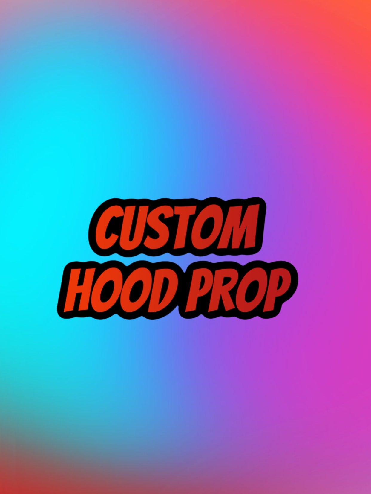 Custom Hood Prop OR Trunk Prop - Forged Concepts