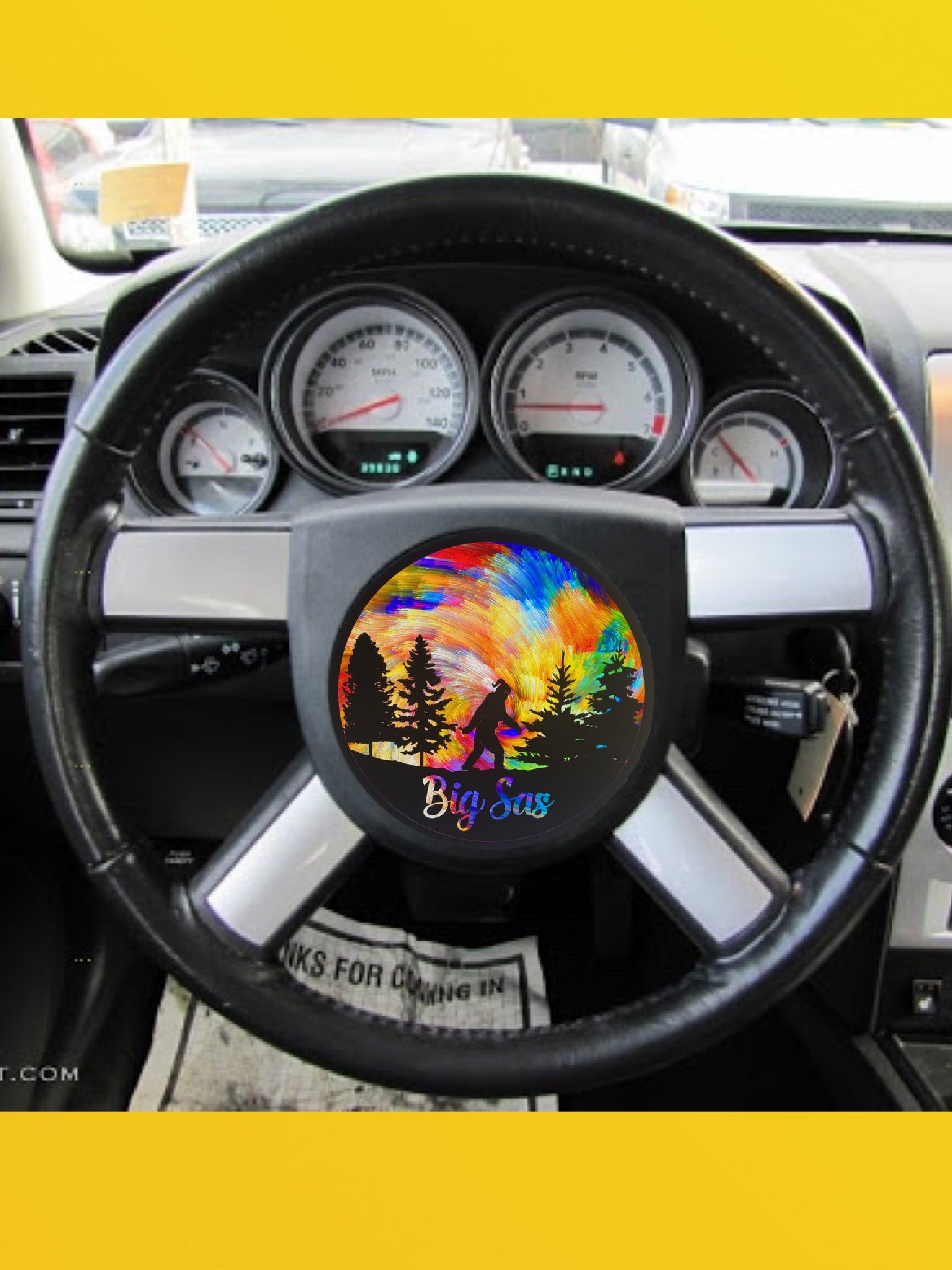 2006 dodge charger online steering wheel cover