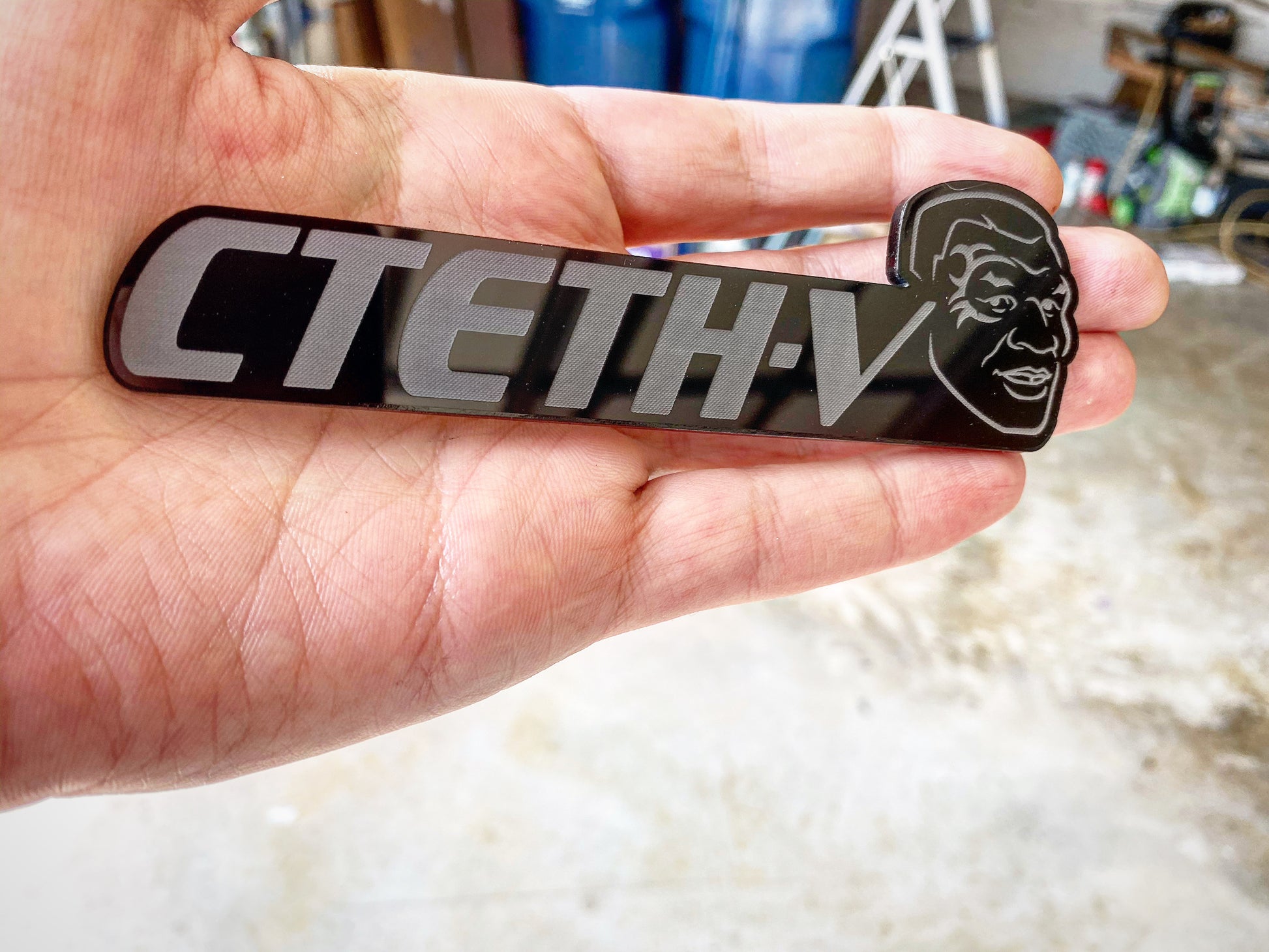 Two Tyson CTETH-V badges - Forged Concepts