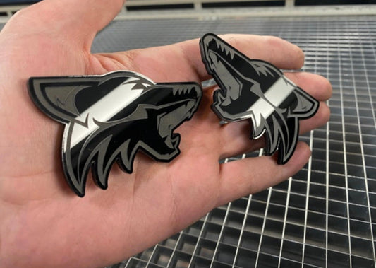 Coyote Badges (2) - Forged Concepts