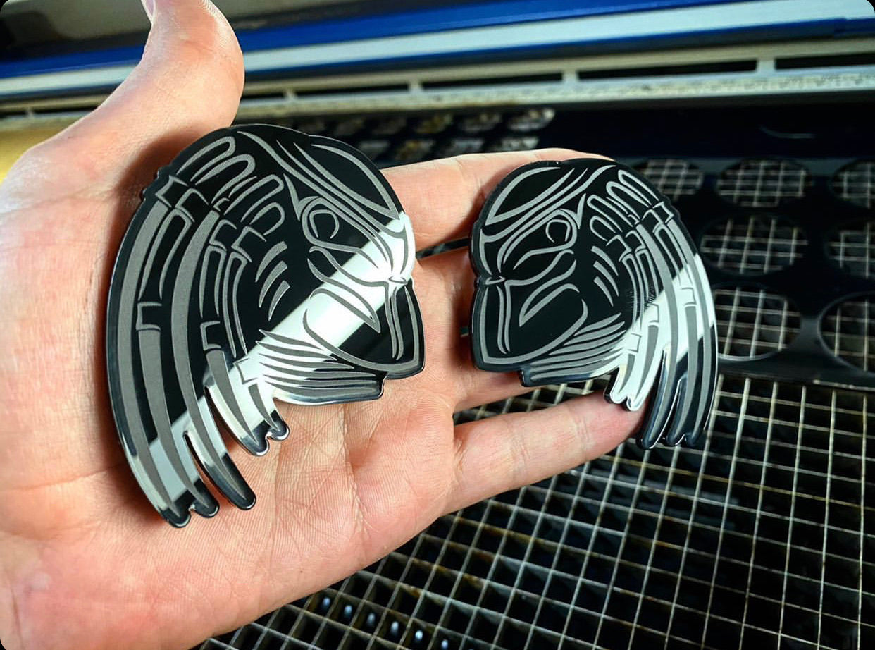 Custom Predator Badges - Forged Concepts