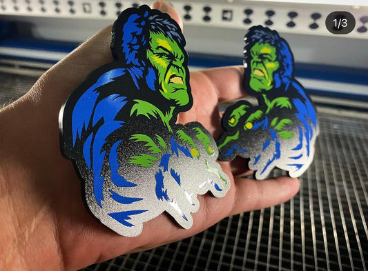 2 Hulk Badges - Forged Concepts